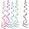 Party Decoration Spiral Decorative Ribbon Swirls Hang från taket och glitteriga spiraler dekorerar bröllopsfödelsedagsfester