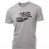 Camisetas masculinas Austin Mini-shirt Flag quadra 1 Cooper S Classic Rally Rally High Quality Tops camiseta camiseta