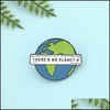 Pins Brooches Fashion Love Earth Series, которая здесь дома личность, девочки, мальчики, сумка, покрытие, украшение, украшения, выбросы, украшения для доставки Otvrs