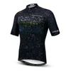 Vestes de course 2023 maillot de cyclisme hommes vélo à manches courtes route montagne vtt hauts chemises de vélo été noir rouge