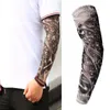 Коленные колодки 2023 Unisex Sports Arm Ryeves баскетбол бег велосипедный рукав Body Art 3D ультрафиолетовый защита на открытом воздухе велосипед