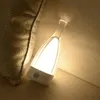 Lampy stołowe El Bar Bottle Projekt butelki do dekoracji Nocne lekkie wina ładowna lampa LED z USB ładującą Porttable