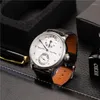 Armbanduhren 42mm Vintage mechanische Uhren für Männer Schweiz ETA6498 manuelle Bewegung dreipolige blaue Stahlnadel Saphirglas Kristall