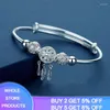 Charm Armband Dream Catcher Feather Tassel For Women Fashion Tibetan Silver Bangle Wrist Smycken Tillbehör SL343