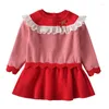 Mädchenkleider Babykleid Prinzessin Strickrock 100. Geburtstag für Kinder Niedlich Frühling Herbst Mädchen Bueatiful---------2086713223