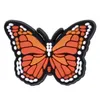 Shoe Parts Accessories Wholesale Insect Colorf Butterflys For Croc Pvc Charms Buckles Fashion Soft Rubber Drop Delivery Sho Dh5Cd