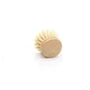 Brosses De Nettoyage Cuisine Brosse Bambou Long Manche Sisal Lavage Pot Plats Peut Remplacer La Tête 23Cm Drop Livraison Maison Jardin Housekee Org Dh4Rk