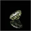 آخر 14ct Gold Green Color VVS1 Round Moissanite Stones Stones Pass Test Diamond GRA Gemstone for DIY Making آخرًا آخر DHWT6