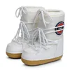 Botas de inverno mesmas botas de neve de outono botas de neve femininas espaço na moda pai-filho 230830