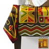 テーブルクロスアフリカン女性の幾何学的形状テーブルクロス長方形のウェディングダイニングカバーチェアカバーティーキッチン装飾