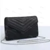 Modedesigner Bagd kvinnor Crossbody Kvällsväskor Handväskor PU-kedjor Plånböcker Messenger Clutch axelväska Cross Body tote Handväska