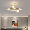 Ceiling Lights Nordic Bedroom LED Light Modern Design Iron Lamps For Living Hall Dining Room Luxury Indoor Lighting Fixture