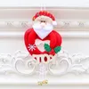 Kerstdecoraties 2023 Santa Claus Hangende boom ornamenten Decor Bear Deer Sneeuwman Woonman Woonkamer Decoreren Tools Festival Home Decoratie