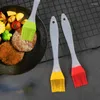 Storage Bottles Silicone Oil Brushes High Temperature Baking BBQ Brush Kitchen Barbecue Tools Outdoor Gadgets Detachable Condiment Tool