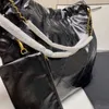 Дизайнеры 2023 Black Totes сумки для плеч сумок кросс -кормовые кошельки подлинные кожаные алмазные решетки с большой емкость