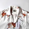 Men's Casual Shirts Good Quality Tiger Pattern WACKO MARIA Hawaii Fashion Shirt Men 1:1 Women Vintage Streetwear Tees Clothing