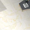 Wallpapers Easy To Install Thick Floor Sticker Waterproof Marble Tile Stickers PVC Self-adhesive Ground Tiles Wallpaper