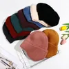 Berets Ear Protection Hat Knitted For Men Women Earflap Hats Outdoor Cycling Windproof Cover Winter Beaine Bonnet Warm Cap