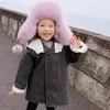 ベレット男の子と女の子レイフェンハット温かい耳の保護ベイビー2023 fxfursファッションヘア秋の冬の毛皮ユニセックス子供