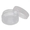 Storage Bottles 50Pcs/Set 5g Plastic Creams Makeup Transparent Empty Cosmetic Jar Bottle Boxe Container Organizer Household Item