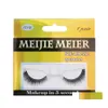 False Eyelashes Reusable Preglued Lashes Natural Self Adhesive Fake No Glue Needed Easy Use Gentle To Remove Dhs J071 Drop Delivery Dhd3W