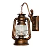 Lampa ścienna moda w stylu vintage Lantern Antique Copper Spersonalizowane światła LED z żelaza