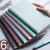 Spiral Notebook Retro Simple Literature and Art Morandi Color Coil Travel Light Travelers Gratis leverans