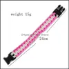 Bracelets de charme mexicano a￧￺car skl para mulheres vidro cabochon flor esqueleto de pulseira rosa dia da j￳ia morta j￳ias grow d ot6bp