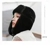 ベレット耳の保護帽子冬の暖かい帽子lei feng模倣ファーロシアンプラスベルベットキャップパイロットユニセックス