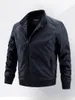 Vestes pour hommes Veste mince pour hommes Printemps et automne Grande taille Coupe-vent décontracté Version coréenne Tendance Commerce extérieur Vêtements