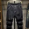 Jeans pour hommes sarouel hommes Joggers Stretch Baggy coupe ample pantalon taille élastique mode Desinger hommes vêtements Jean Hombre Cowboys