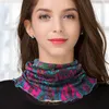 Scarves Autumn And Winter Pure Wool Scarf Female Head Warm Small Neck Collar