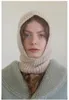 Beretten vrouwen winter warme hoeden massieve kleur kap hoed balaclava pullover gebreide muts