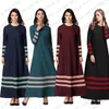 Etnische kleding Kaftan Dubai Abaya Kimono Cardigan Hijab Moslim Afrikaanse vrouwen Pakistan Caftan Marocain Qatar Islamitische stof