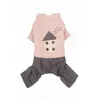 Dog Apparel Jumpsuit Four-Legged Pet Clothes Autumn And Winter Coat For Small Dogs Clothing Overalls