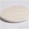 Brosses De Bain Éponges Épurateurs 10Cm En Forme De Luffa Naturel Pad Exfoliant Visage Éponge Enlever La Peau Morte Spa Mas Pads Dro Dhbu3