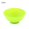 Bowls Odorless Anti-Drop Silicone Facial Mask Bowl Mixing Measuring Salt Sauce Sugar Butter Seasoning Kitchen Tool