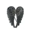 Pins Brooches Fashion Jewelry Retro Angel Wing Brooch Inlaid Rhinestone Drop Delivery Dhqig