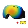 Lunettes de Ski Unisexe HD Ski Hiver Double Lentille Anti-buée Snowboard Extérieur Protection UV Motoneige Patinage