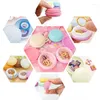 Gift Wrap 8pcs/16pcs Mini Macaron /Jewelry Box Storage Organizer Earphone Container Multiuse Case Candy/Gift Wedding Decor