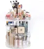 Opslagboxen wit 1 st 1 360 graden roterende cosmetische rack lipstick sieradenhouder houder display doos make -up organisator