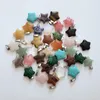 Anhänger Halsketten Großhandel 50 teile/los 2023 Mode Verschiedene Naturstein Mixed Star Charms Anhänger Für DIY Schmuck Machen