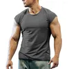 Мужские футболки T 2023 Летние футболки без рукавов с рулемы