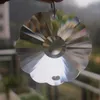 Lustre cristal 20 pcs/lot 45 MM verre fleur Rosette disque solaire en perles en vrac prisme