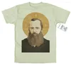 T-shirts pour hommes T-Shirt 2023 Mode Hommes Classique Tops Tee Fyodor Dostoevsky Shirt Design Summero Neck Tshirt