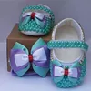 First Walkers Dollbling Rhinestones Baby Shoes تصميم قلب ما قبل ووكر طفل زفاف مسابقة احتفالية يدويًا 230114