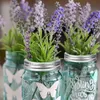 Kitchen Storage & Organization 18 Pcs Mason Jar Flower Frog Floral Arrangement Lid Plant Fixed Tools For Regular Mouth