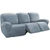 Chair Covers Cross -border All -inclusive Thick -headed Class Lounge Sofa Set Solid Color Massage Cover