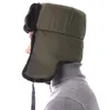 Basker aetrue vinterbomber hatt män hattar för kvinnor tjock öronfluma varm skid utomhus sport gorro mask man balaclava