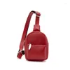 Backpack 2023 Fanny Pack Chest Bag Women Waist PU Woman